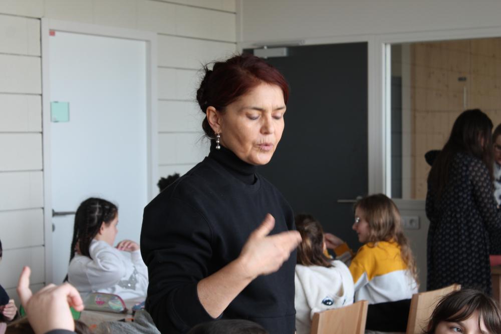 Exposition et rencontre avec Marion bataille
